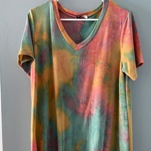 Tie dye — plus size